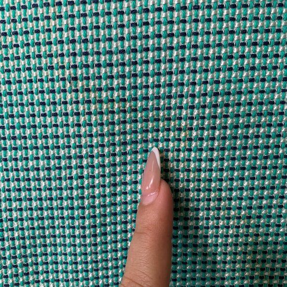 Veronica Beard Women's Green Black Sheath Embroidery Floral 1/2 Zip Dress Size 2 - Picture 5 of 10